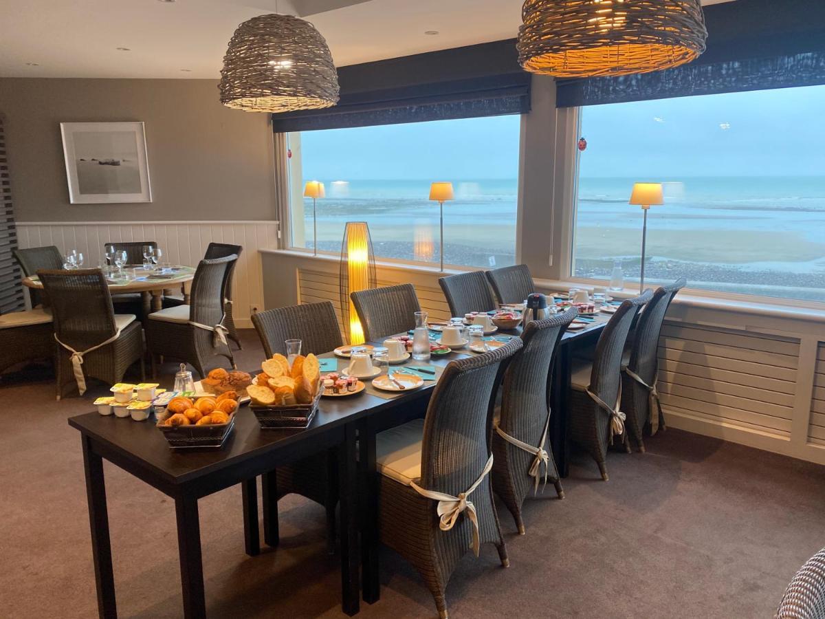 Hotel De La Plage Quiberville エクステリア 写真
