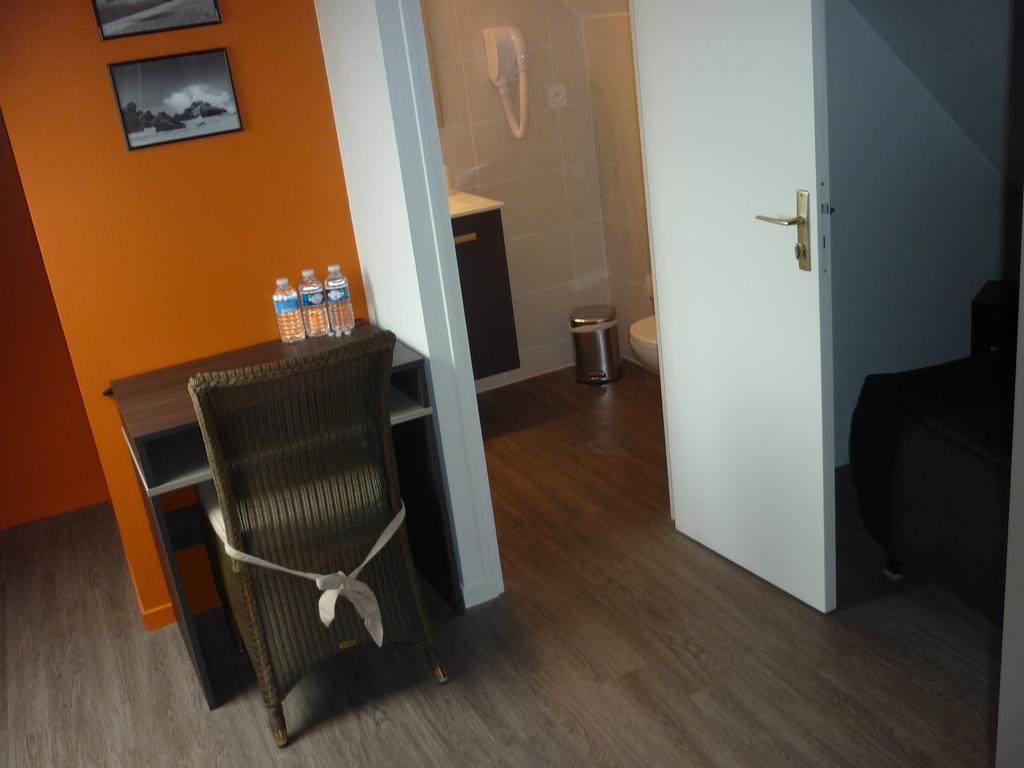 Hotel De La Plage Quiberville 部屋 写真