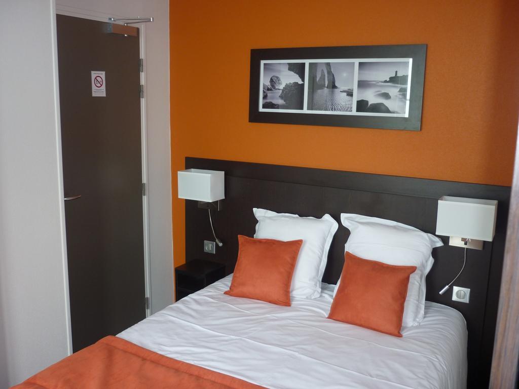 Hotel De La Plage Quiberville 部屋 写真